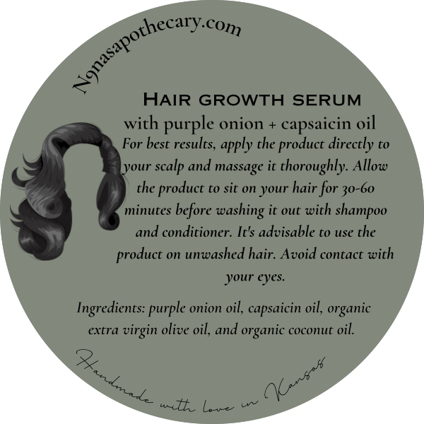 Hair growth serum (2oz)