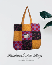 Load image into Gallery viewer, Patchwork Tote Bag
